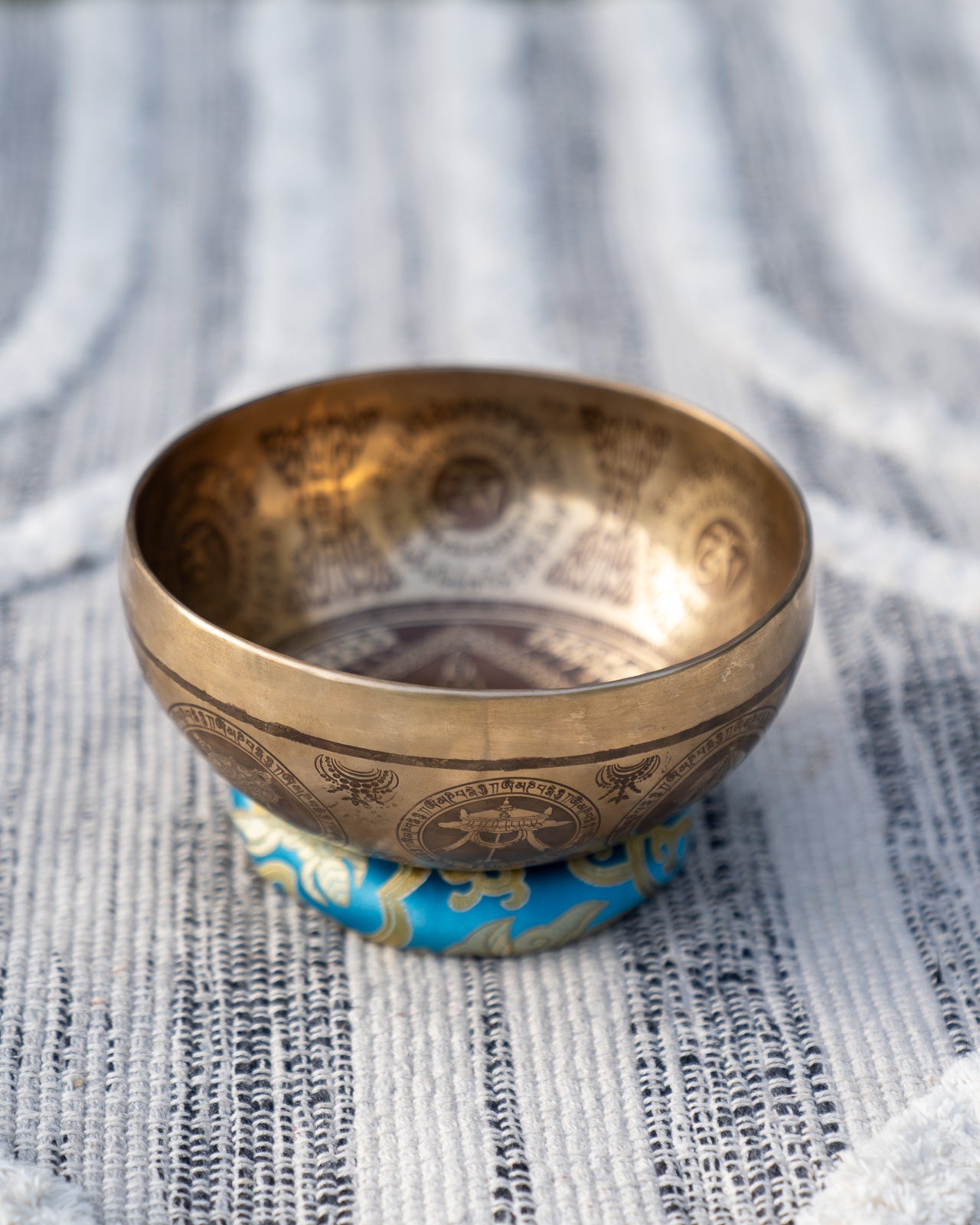 Special Carved Singing Bowl Set