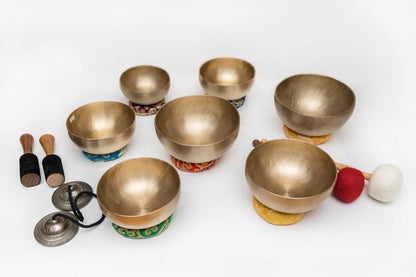 Matte Singing Bowl Set