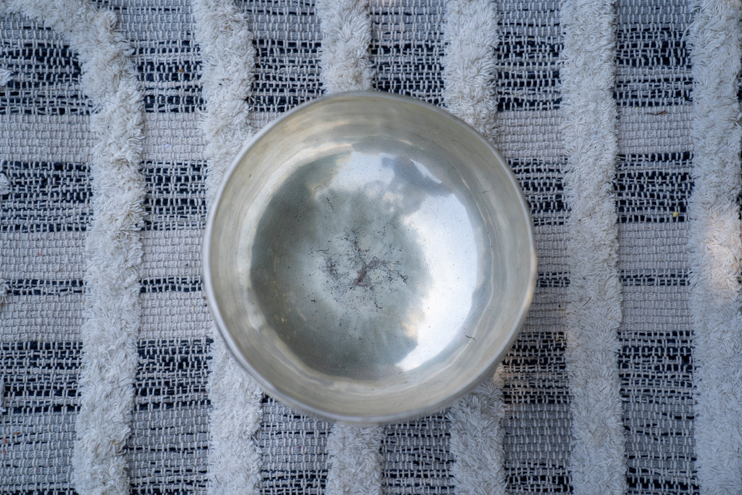 Silver New Moon Singing Bowl Set