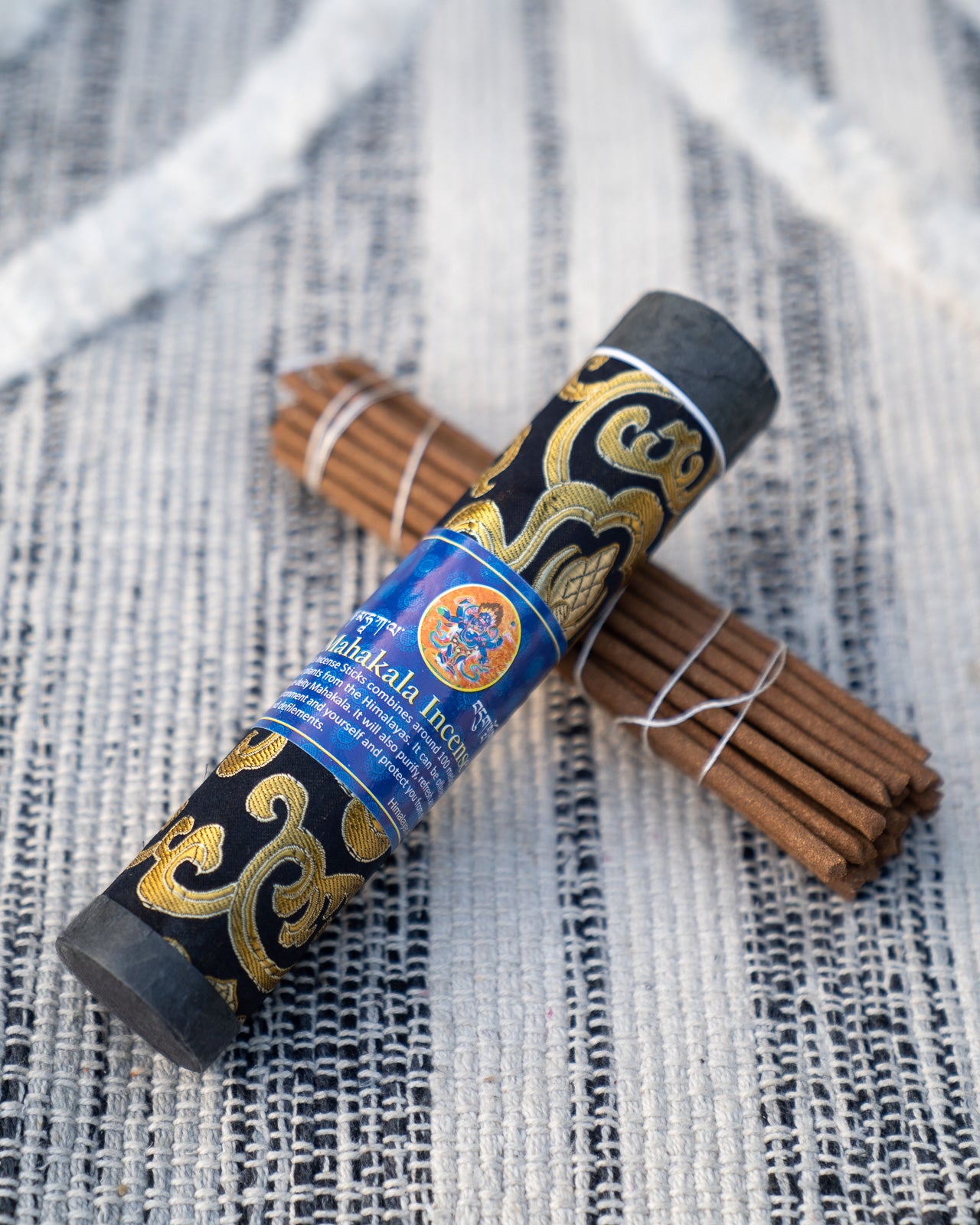 Tibetan Incense Sticks - Medicinal Relaxation - Hand Rolled in Nepal from Himalayan Organic Herbs for Healing