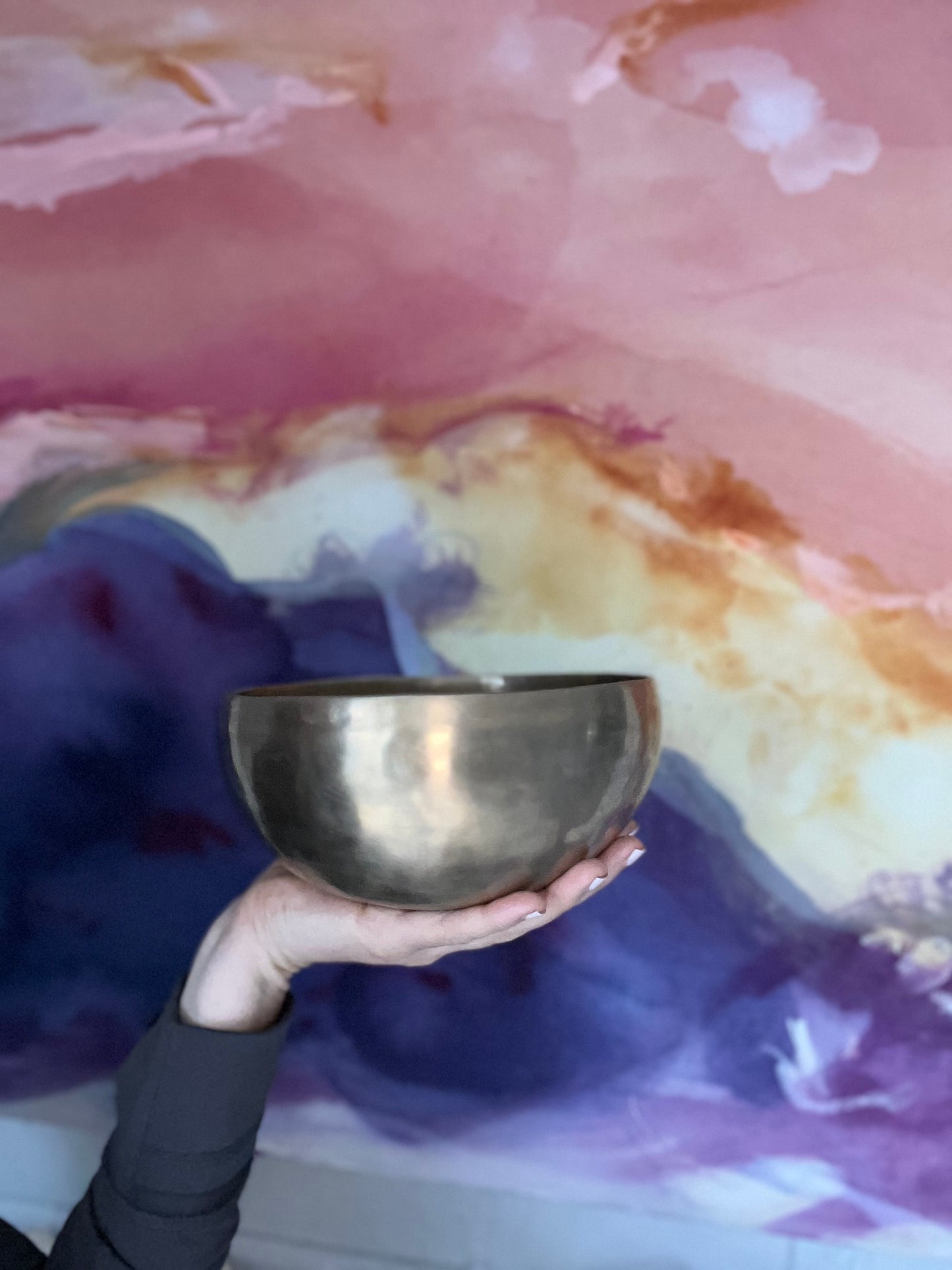 Crown Chakra Singing Bowl in B